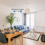 דירה Bleuet - 2 Bedrooms - Air Conditioning, Free Parking & Tram