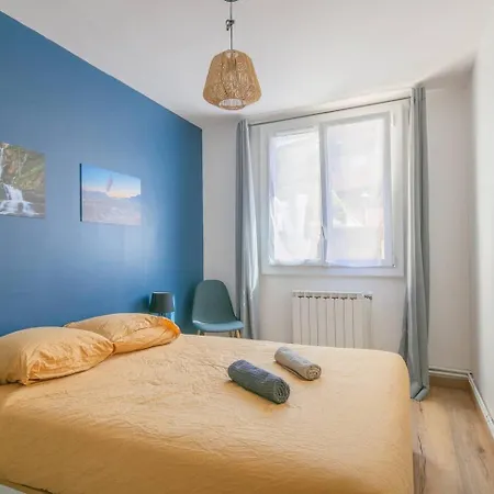 アパート Bleuet - 2 Bedrooms - Air Conditioning, Free Parking & Tram グルノーブル