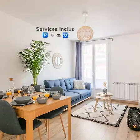 アパート Bleuet - 2 Bedrooms - Air Conditioning, Free Parking & Tram